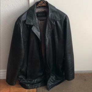 Wilsons Leather Pelle Studio 3/4 Jacket w Buttons